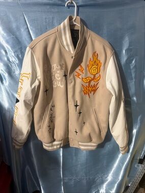 Pacsun vibe with me varsity jacket Men’s Size L